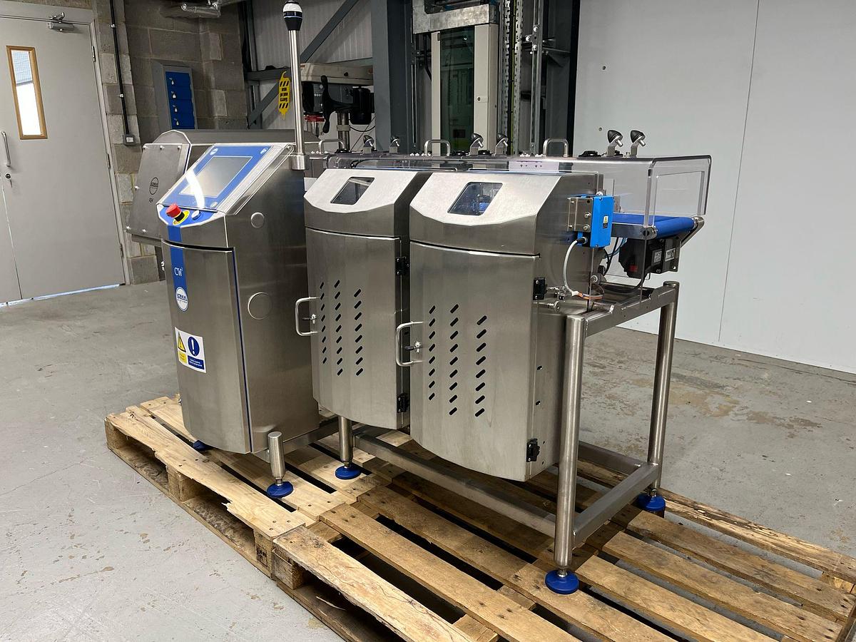 Used LOMA METAL DETECTOR CHECKWEIGHER COMBINATION UNIT