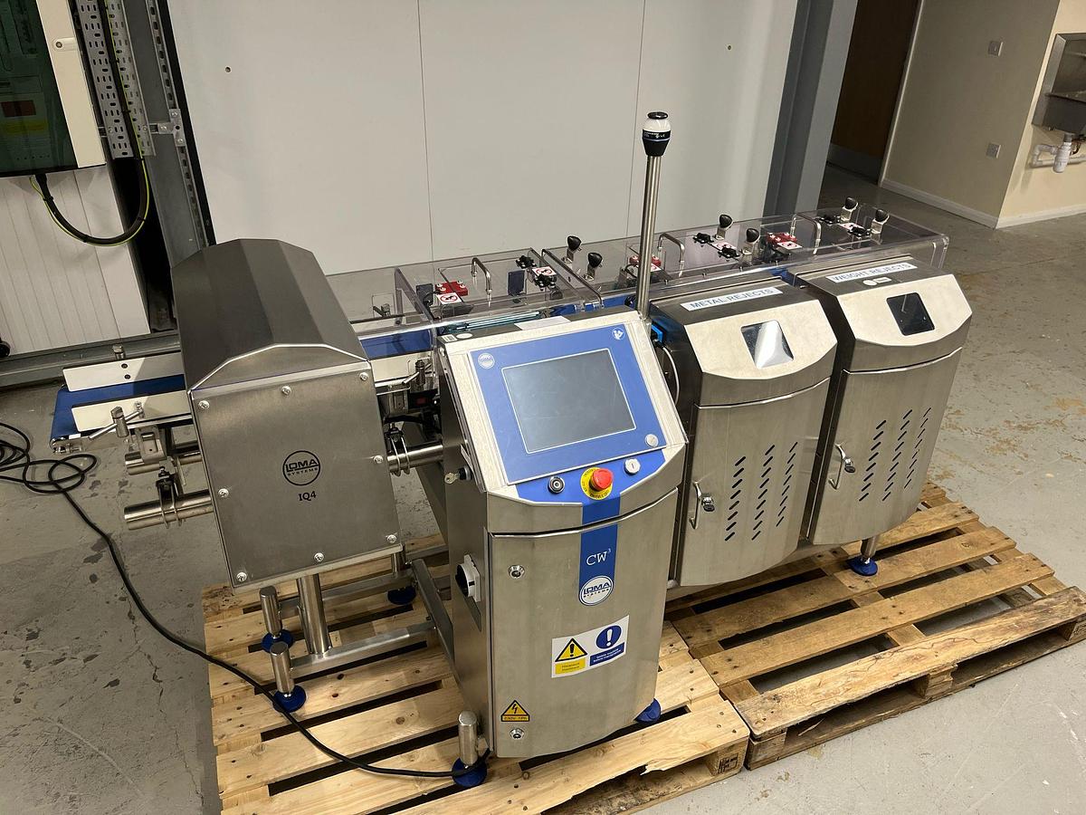 Used LOMA METAL DETECTOR CHECKWEIGHER COMBINATION UNIT