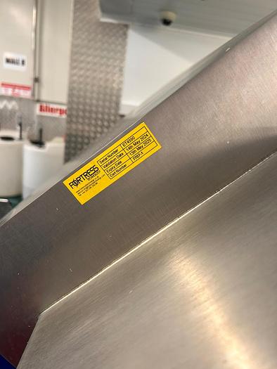 Used Fortress Weigher and Bagger with Metal Detector