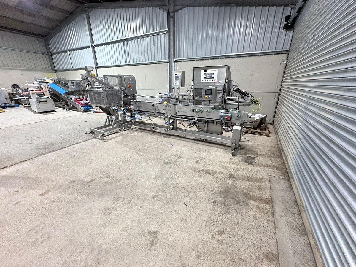 Used Denester and Conveyor
