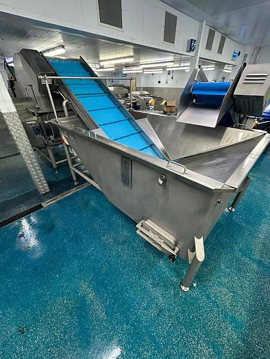 Used COMPLETE VEGETABLE PREPARATION LINE  AGRITECH