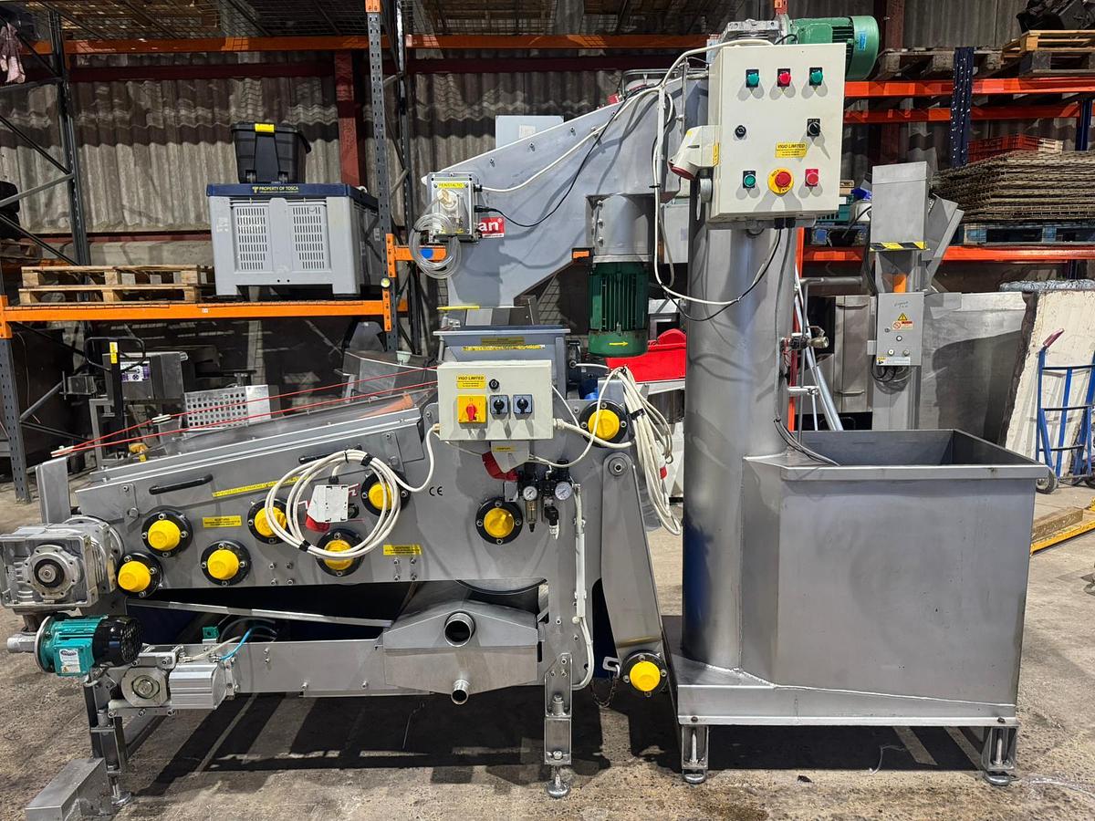 Used VORAN BELT PRESS AND WASH MILL