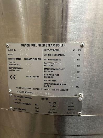 Used FULTON BOILER ROOM WITH SOFTNERS