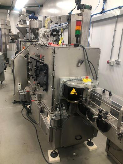 Used JAR/POT FILLER WITH CAPPING MACHINE