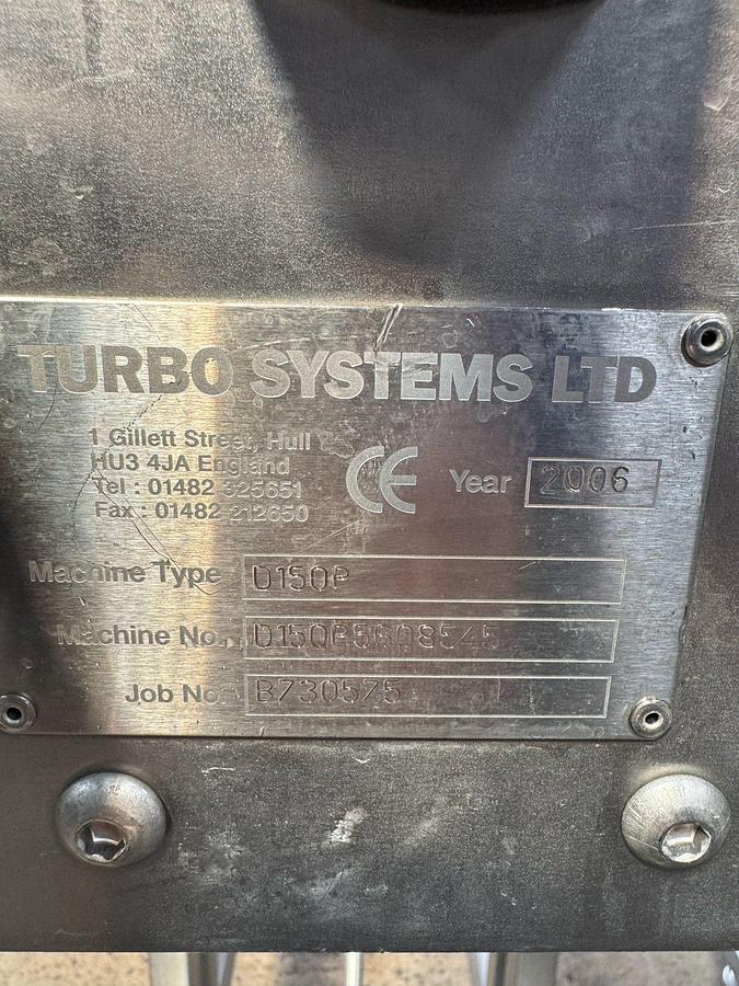 Used TURBO SYSTEMS DEPOSITOR
