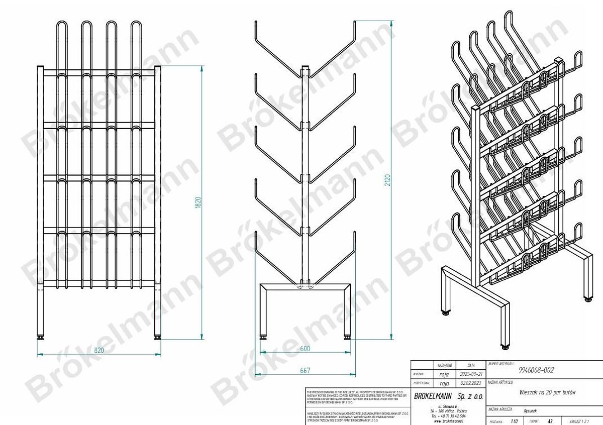 Used WELLY/BOOT RACKS *Brand New*