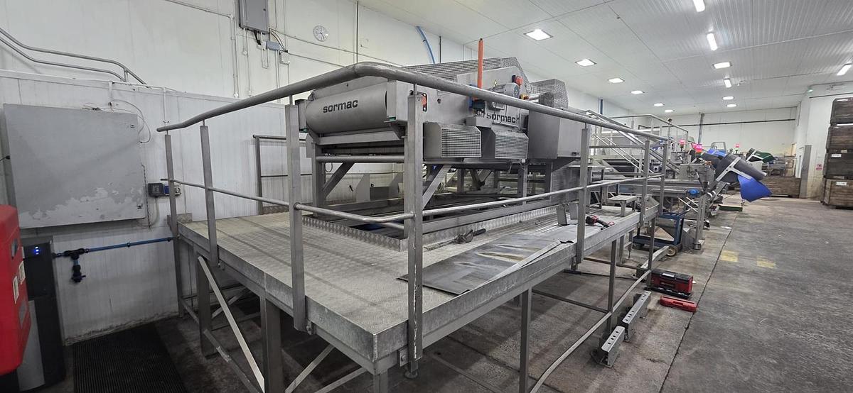 Used SORMAC CARROT AUTOMATIC CARROT TOPPER