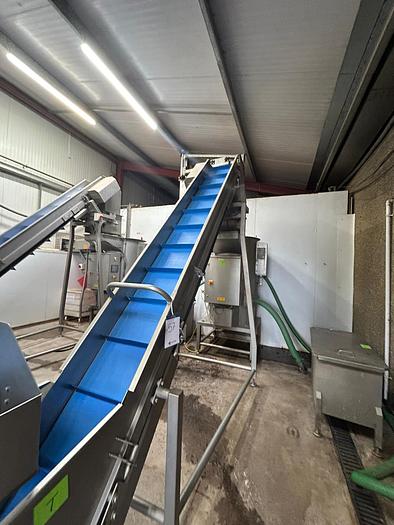 Used COMPLETE VEGETABLE PREPARATION LINE  AGRITECH
