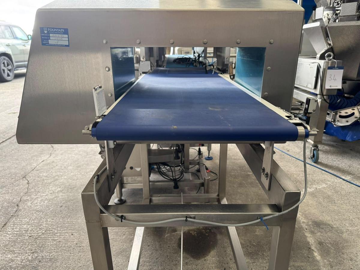 Used Loma Combination Metal Detector/Checkweigher
