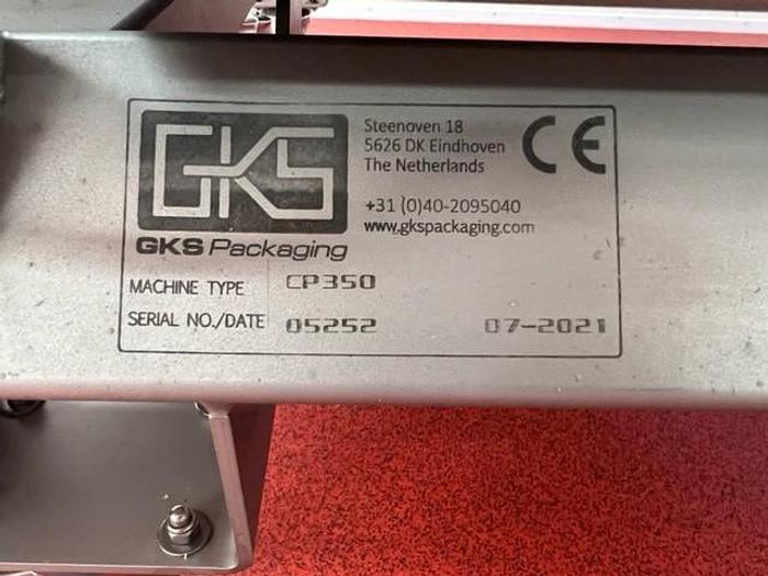 Used 2021 GKS-Compack Packaging CP350 vertical form, fill and seal bagging machine