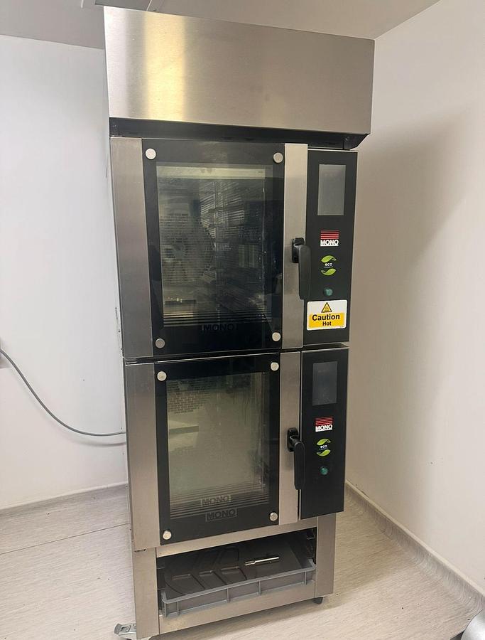 Used MONO 7 TRAY OVENS (2 X ON STAND)