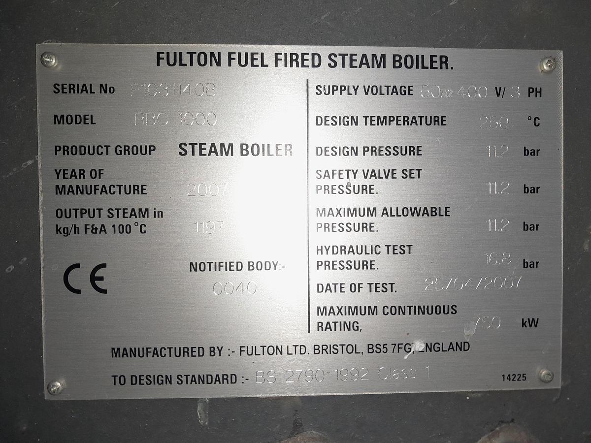 Used 2008 Fulton RBC 1000