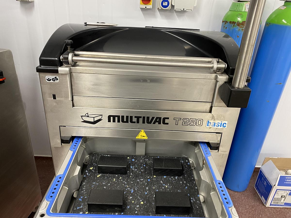 Used MULTIVAC T250 TRAYSEALER