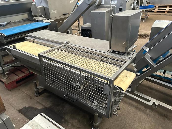 Used Vemag GmbH / Reiser HP 10C vacuum filler with FM250 Forming Machine and SB 260 Shuttle Conveyor