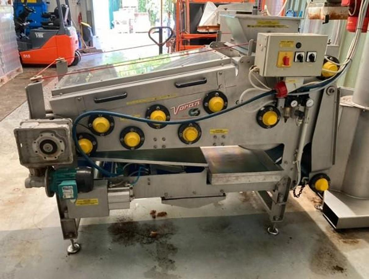 Used VORAN BELT PRESS AND WASH MILL