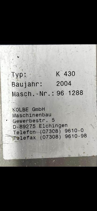 Used Kolbe
