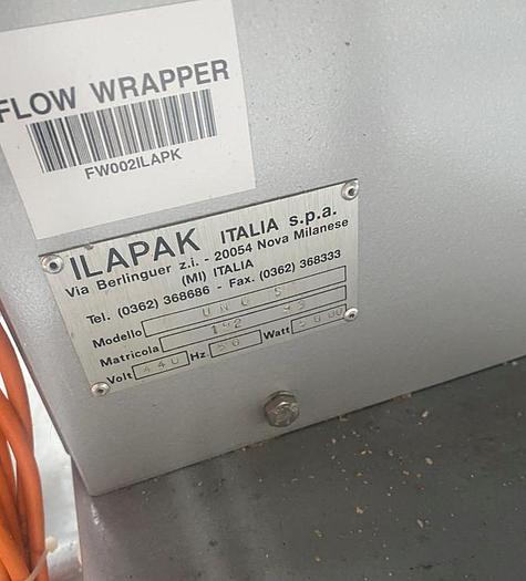 Used ILAPAK UNO FLOWRAPPER