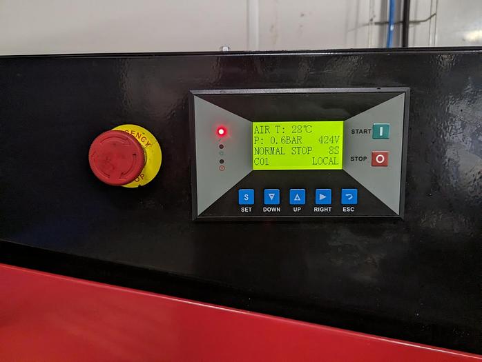 Used Air Wave Compressors Eco-Speed 5.5-15 kW Rotary Screw Compressor + Dryer