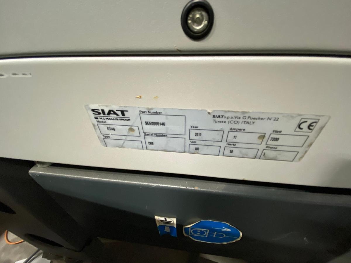 Used SIAT HEAT SHRINK TUNNEL