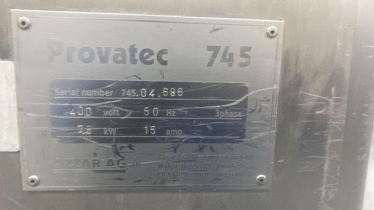 Used PROATEC 745 BURGER FORMER