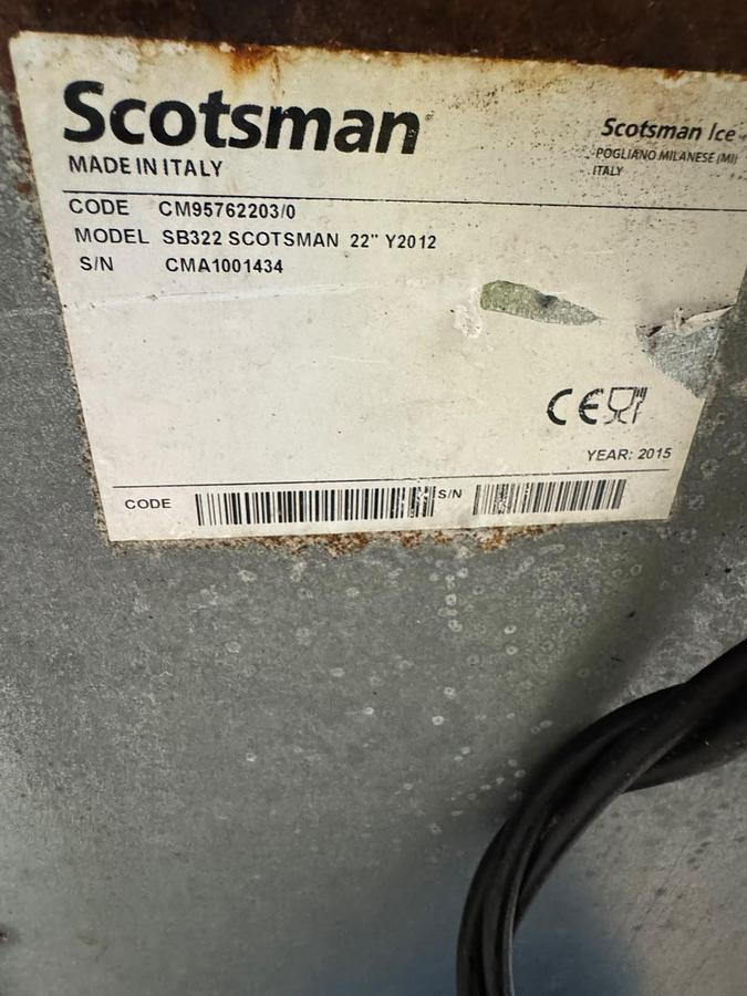 Used SCOTSMAN ICE FLAKER
