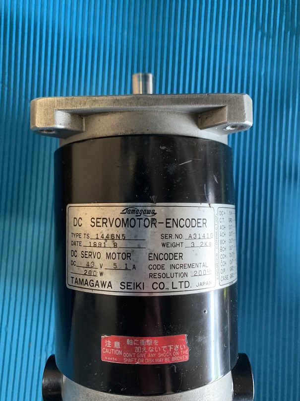Used tamagawa Seiki dc servo motor ts1446n5e13