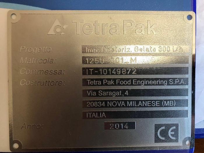 Used TETRA PAK ICE CREAM MIX PLANT