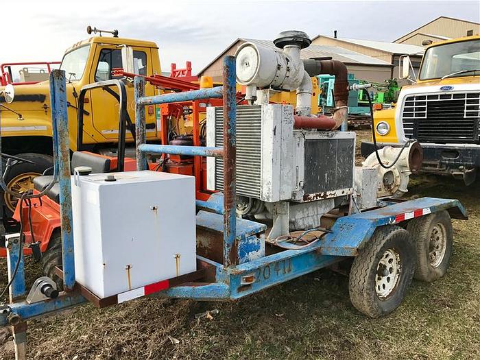 Used 0 Deutz 6-cylinder Diesel Engine & 6”x8” Transfer Pump - Sold