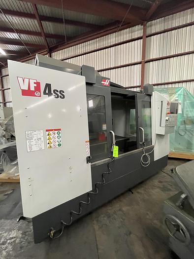 Used 2019 HAAS VF-4SS CNC Vertical Machining Center *** Only 91 Hours ***