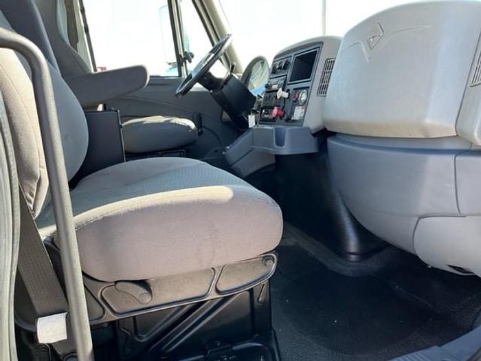 Used Altec AC38-103 38 Ton Crane Boom on 2008 International 7500 6x4 Flatbed Truck – C70823