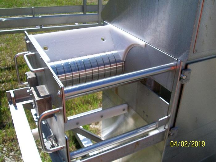 Used Jaccard Rotary Blade Slicer; Md#Sector Mono 300