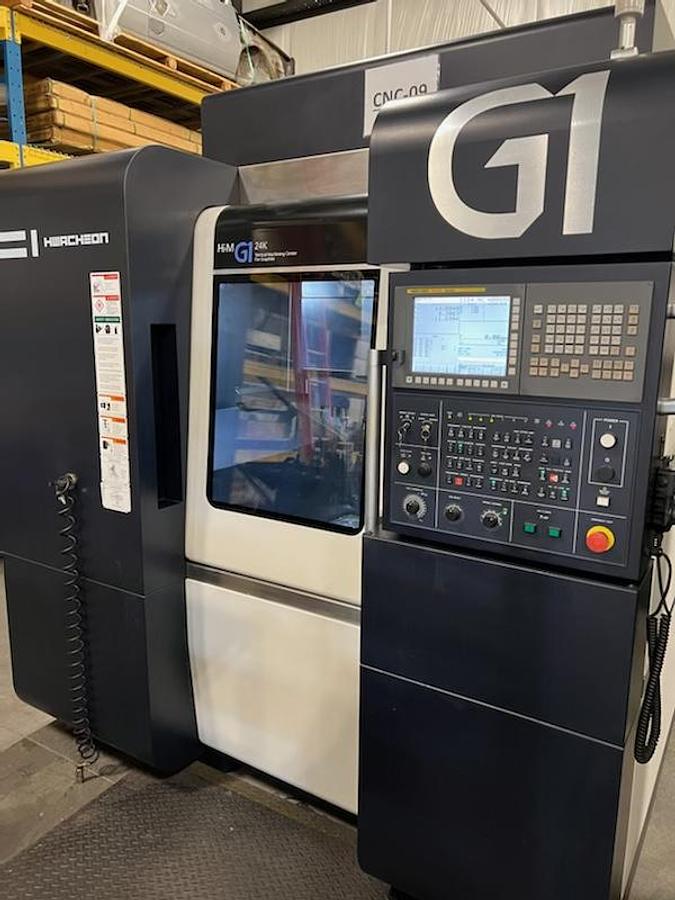 Used 2019 HWACHEON Hi-M G1 CNC Vertical Machining Center For Graphite
