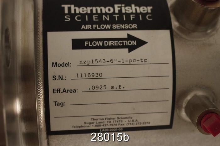 Used Thermo Fisher-Nzp 1543-6"-1-Pc-Tc-Thermo Fisher Scient #28015