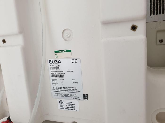 Used ELGA PURELAB DV 35 Storage reservoir docking vessel