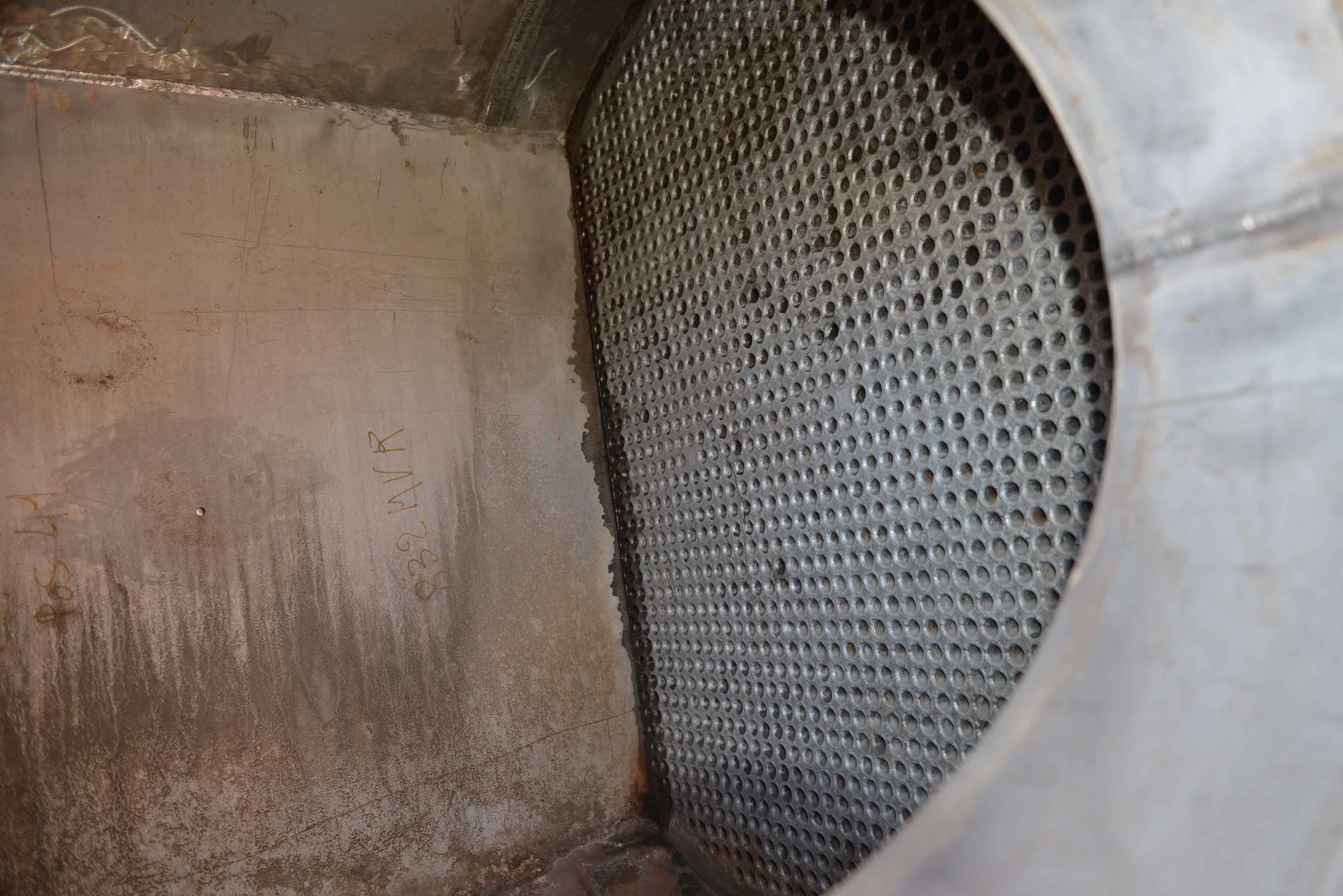 Used MONTEDISON PESARO 600 square meter heat exchanger