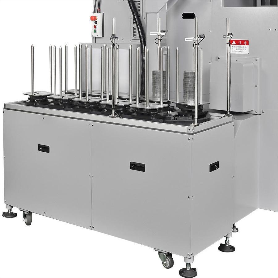 Size adjustable stacking work stocker