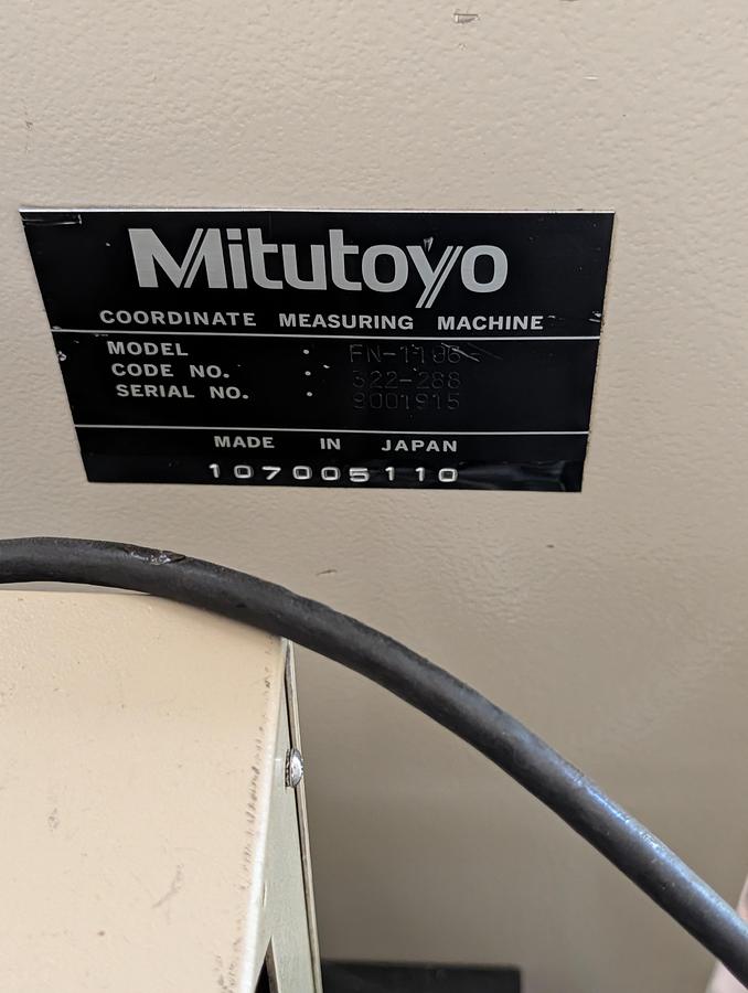 Used 2001 Mitutoyo FN-1106