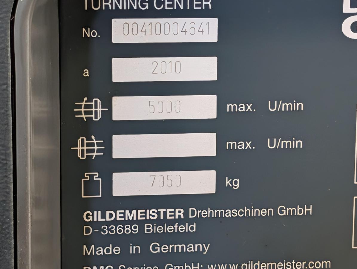 Used 2010 DMG CTX Beta 1250 TC