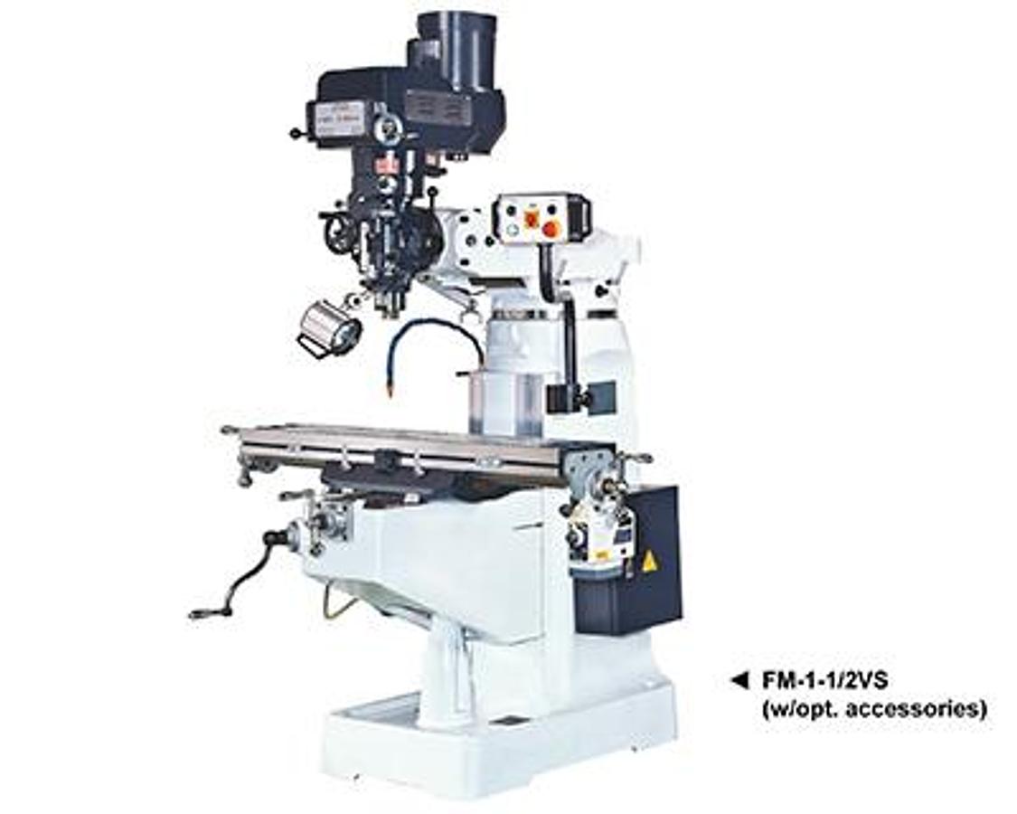 VERTICAL TYPE TURRET MILLING MACHINE FM-1-1/4~1-1/2VA/VS 3KVA/KVS