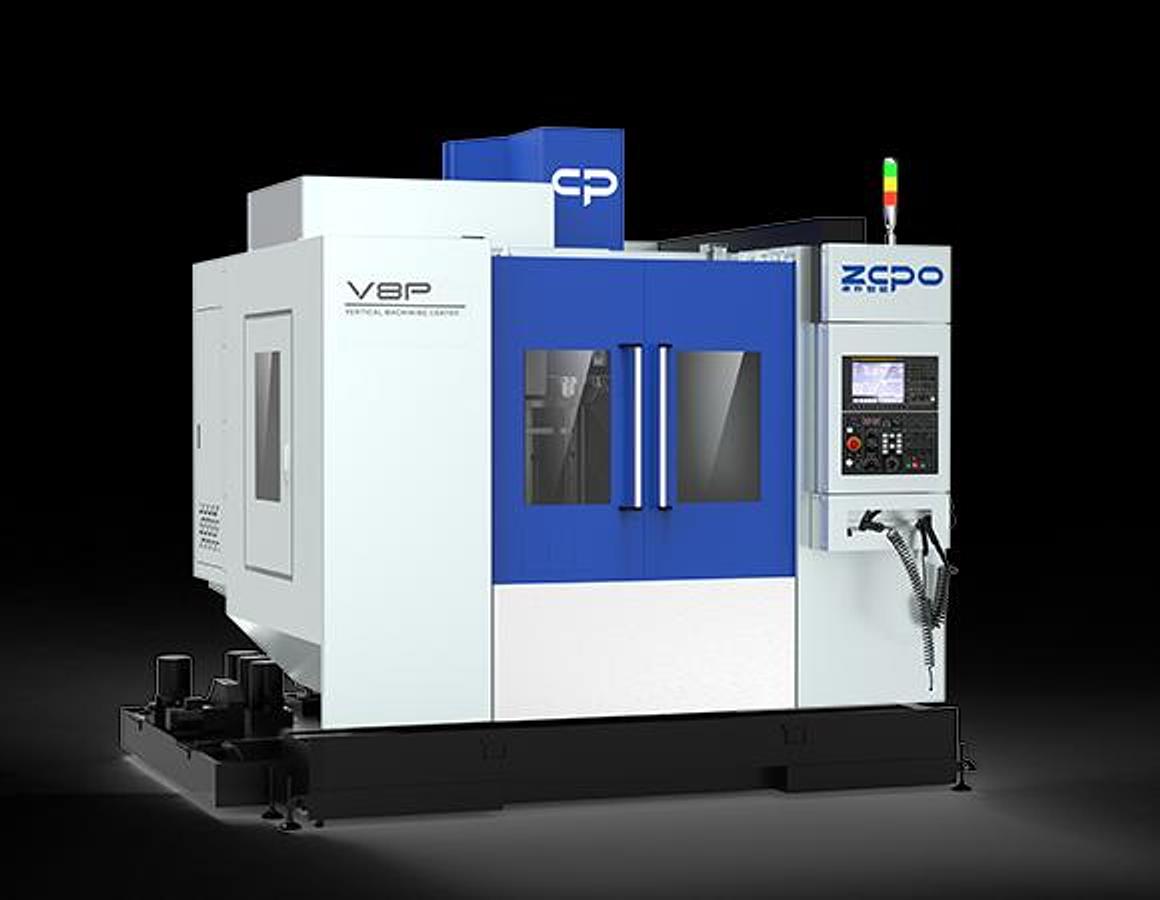 Vertical Machining Center
V8P
High rigidity for heavy cutting