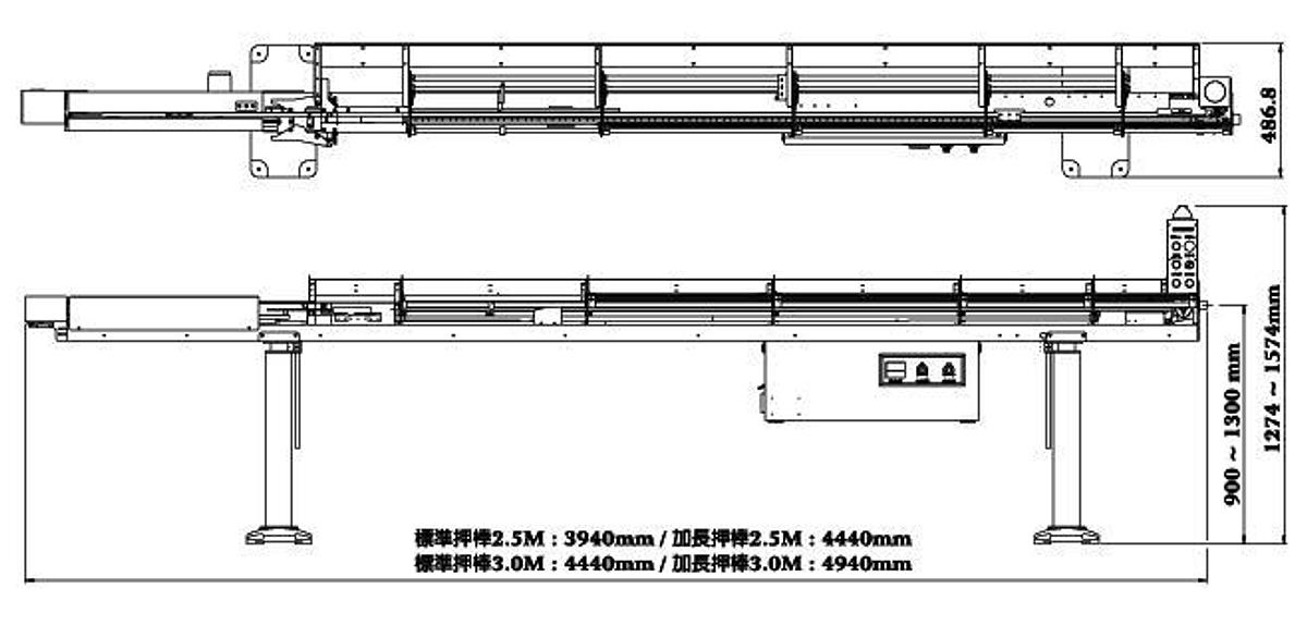 MT Magazined-type Mechanical Bar Feeder