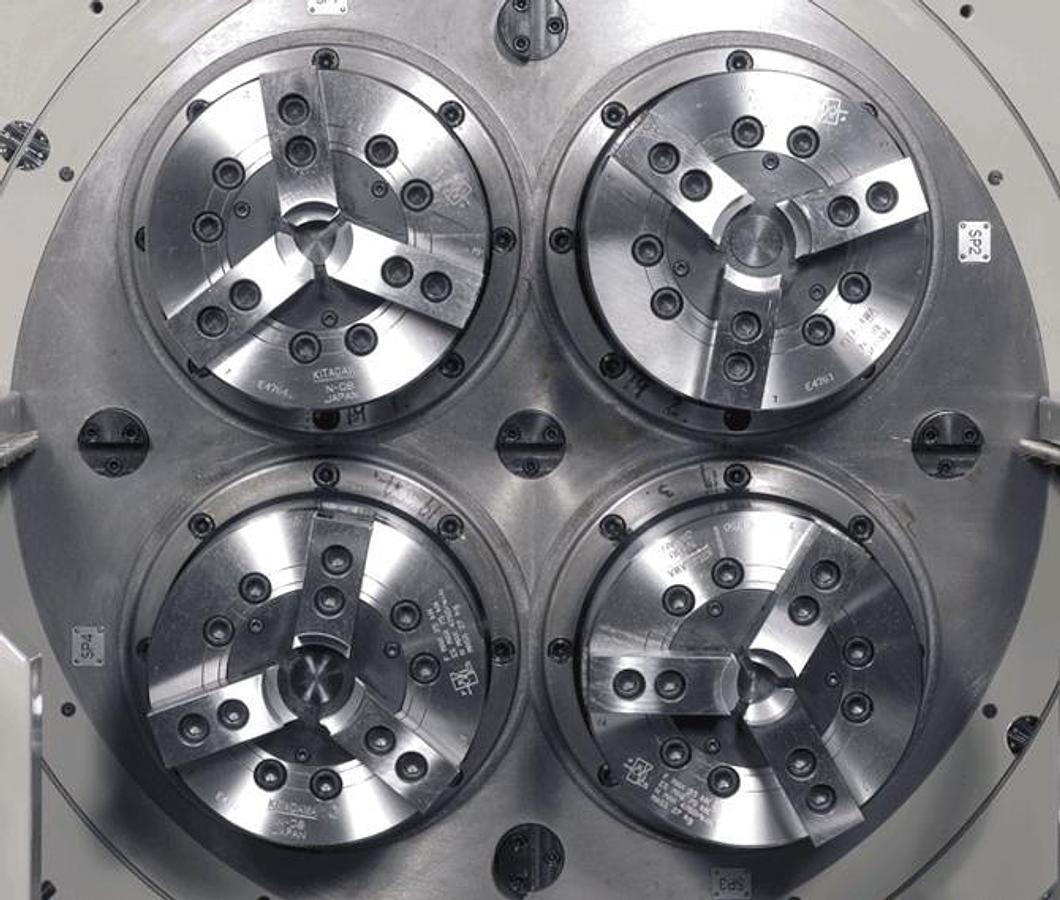 Shimada-Kitako 4-Spindle Horizontal CNC Lathe