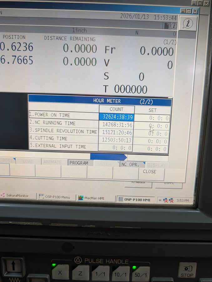 Used 2005 Okuma Captain L370