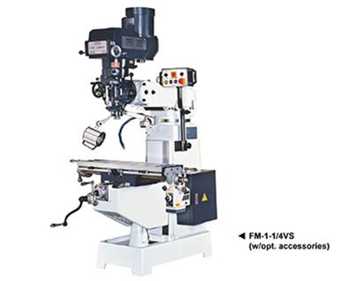 VERTICAL TYPE TURRET MILLING MACHINE FM-1-1/4~1-1/2VA/VS 3KVA/KVS