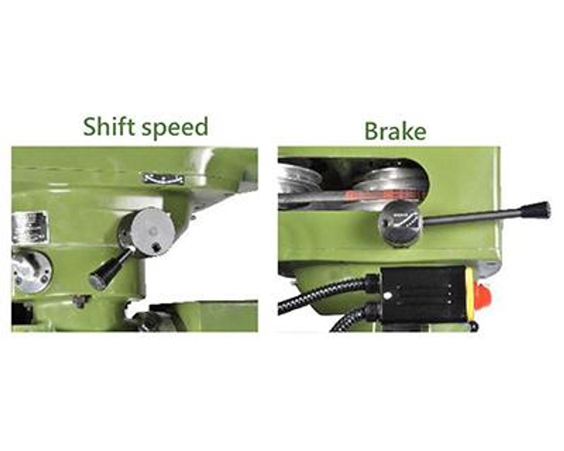 Knee type vertical & horizontal milling machine:FM-26 / 28