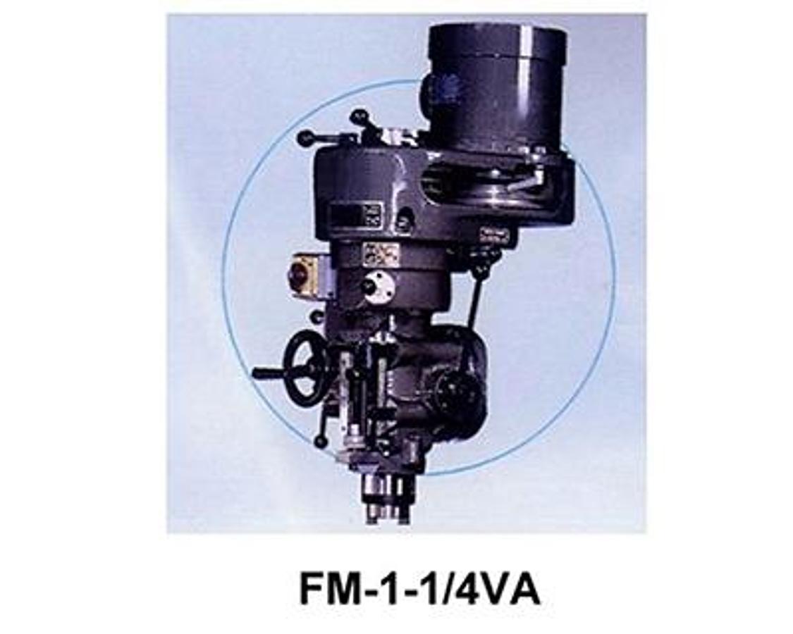 VERTICAL TYPE TURRET MILLING MACHINE FM-1-1/4~1-1/2VA/VS 3KVA/KVS