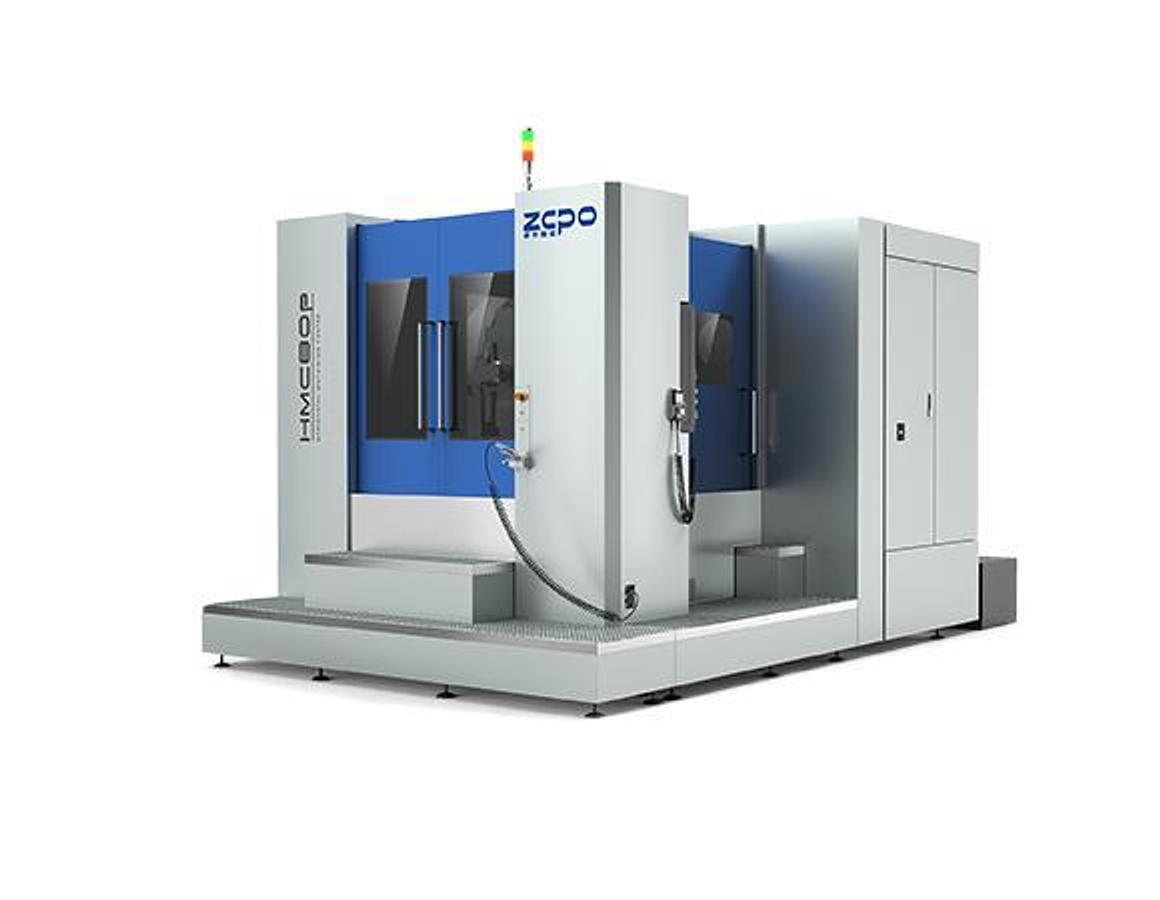 HMC80P Positive T type double worktables