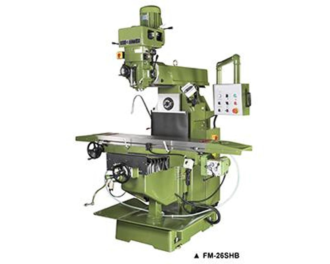 Knee type vertical & horizontal milling machine:FM-26 / 28