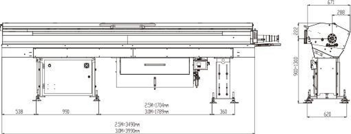 AUTO42 Automatic Hydraulic Bar Feeder (Magazined-Type)