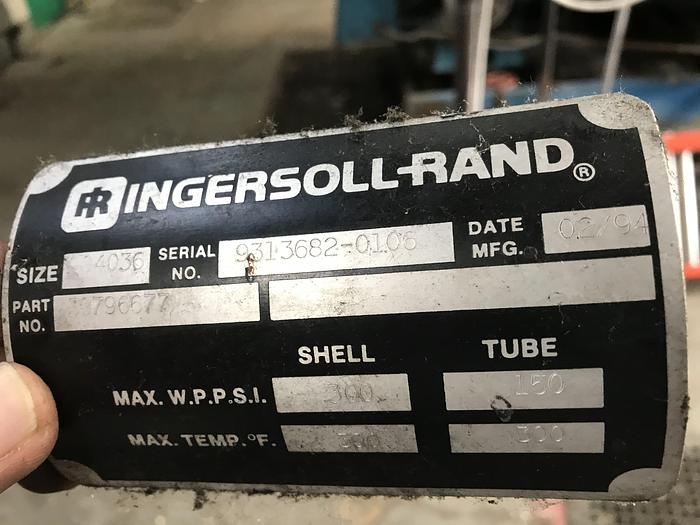 Used 75HP INGERSOLL-RAND WATER COOLED AIR COMPRESSOR